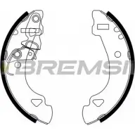 Тормозные колодки, комплект BREMSI 14 04 GF0173 4303349 NICB81K