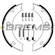 Тормозные колодки ручника, комплект BREMSI GF0307-1 145 8-1 GF0307-1 4303451