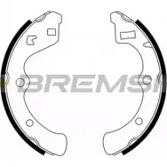 Тормозные колодки, комплект BREMSI 1 277 DU5FY GF0703 4303631
