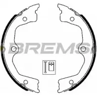 Тормозные колодки, комплект BREMSI GF0721 2 721 4303648 W4ORDL