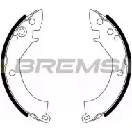 Тормозные колодки, комплект BREMSI 1 286 8GZGI GF0812 4303736