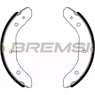 Тормозные колодки, комплект BREMSI 2 988 Q1AQG7 GF0988 4303895