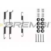 Ремкомплект колодок BREMSI GF08 25 GF0831 Mitsubishi Pajero Sport 1 (K70, K90) Внедорожник 2.5 TD (K94W) 99 л.с. 1998 – 2024 SK0821