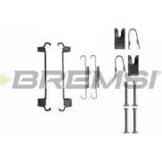 Ремкомплект колодок BREMSI SK0875 D4COQ GF018 8 Fiat Ducato