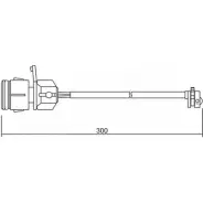 Датчик износа тормозных колодок BREMSI S KZ8S8 N30XO WI0648 Audi A8 (D2) 1 1994 – 2002