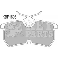Тормозные колодки, дисковые, комплект KEY PARTS 4309097 KBP1603 3QL62 X8 YT79