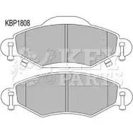 Тормозные колодки, дисковые, комплект KEY PARTS D2 J7T KZ7NWM 4309152 KBP1808