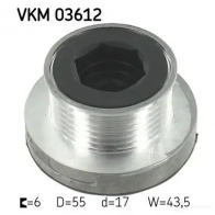 Обгонная муфта генератора SKF VKM 03612 594538 VKN 350 VYXPI8