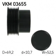 Обгонная муфта генератора SKF VKM 03655 TQDDG 594546 VKN 350 - Изображение 4