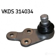 Шаровая опора SKF KQU 28U VKDS 314034 Ford Kuga 2 (CBS, C512, DM2) Кроссовер 2.0 TDCi 4x4 180 л.с. 2014 – 2024