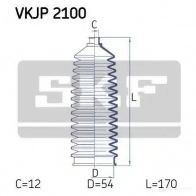 Пыльник рулевой рейки SKF VKN 401 vkjp2100 Fiat Palio (178) 1 Универсал 1.6 16V (178DxD1A) 100 л.с. 1996 – 2001 2FWI0