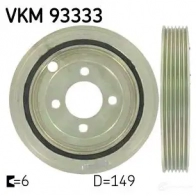 Шкив коленвала SKF VKM 93333 Peugeot 406 WVD87E H 7316575493585