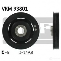 Шкив коленвала SKF Z06VMI Q 596001 7316574449330 vkm93801