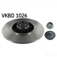 Тормозной диск SKF FZRV TV8 VKBD 1026 7316575744038 590767