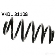 Пружина подвески SKF VKDL 31108 Audi A4 (B6) 2 Седан 1.8 T 163 л.с. 2002 – 2004 E5 89IBW