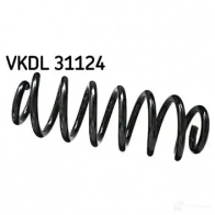 Пружина подвески SKF VKDL 31124 Volkswagen Passat (B7) 5 2010 – 2015 D LHY1