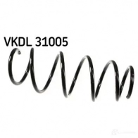 Пружина подвески SKF W F3R2 1438631500 VKDL 31005
