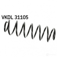 Пружина подвески SKF VKDL 31105 Audi A2 16 1DYS