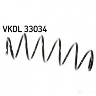 Пружина подвески SKF X0AD HZP VKDL 33034 1438631517