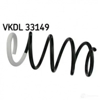 Пружина подвески SKF 70 MG97C 1438631671 VKDL 33149