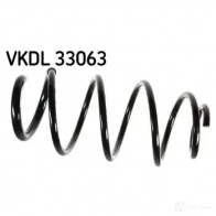 Пружина подвески SKF D MG831 VKDL 33063 Opel Vectra (C) 3 Хэтчбек 2.8 V6 Turbo (F68) 250 л.с. 2005 – 2008