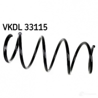 Пружина подвески SKF VKDL 33115 8O 67FV Renault Megane (LM) 2 Седан 1.6 16V (LM1R. LM0C) 112 л.с. 2006 – 2024