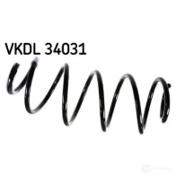 Пружина подвески SKF VKDL 34031 O EONRM Ford Mondeo 3 (GE, B5Y) Хэтчбек 2.0 16V 146 л.с. 2000 – 2007