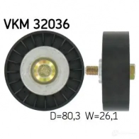 Паразитный ролик приводного ремня SKF 1 5PSK VKM 32036 595062 7316573398806