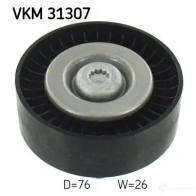 Паразитный ролик приводного ремня SKF VKM 31307 595026 7316576009761 GR OBBG2
