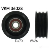 Обводной ролик приводного ремня SKF 7316575367091 vkm36028 1MVL J7 Renault Espace (JK0) 4 Минивэн 3.0 dCi 163 л.с. 2005 – 2025