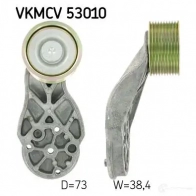 Паразитный ролик приводного ремня SKF 7316574429660 EV 7AI VKMCV 53010 Nissan Sentra