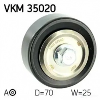 Паразитный ролик приводного ремня SKF 1424681880 P QPT4 VKM 35020 7316577909329 - Изображение 2