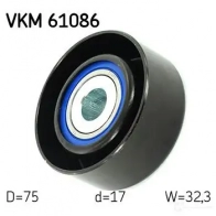 Паразитный ролик приводного ремня SKF 595551 7316575092368 VKM 61086 F8IQK OZ - Изображение 2