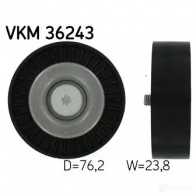 Паразитный ролик приводного ремня SKF 7316575367121 VKM 36243 BQYSH V Volvo V70 3 (135) Универсал 3.2 AWD 238 л.с. 2007 – 2010