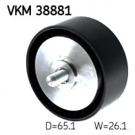 Паразитный ролик приводного ремня SKF 1438695950 A 8Z1Y VKM 38881 - Изображение 2