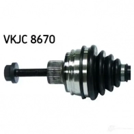 Приводной вал SKF 593560 6G BU7 VKJC 8670 7316575479121 - Изображение 2
