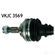Приводной вал SKF 5 N4RM VKJC 3569 592693 7316574556960 - Изображение 2