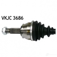Приводной вал SKF VKJC 3686 7316575221683 U IGJB7 592706 - Изображение 2