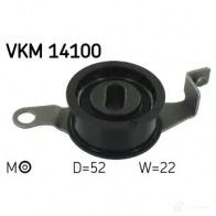 Натяжной ролик ГРМ SKF Ford Orion 3 (EA, GAL) 1990 – 1996 7316577649300 VKM 14100 3E 3OI