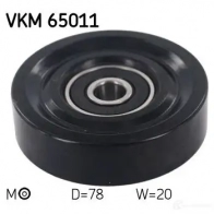 Натяжитель приводного ремня SKF 595644 EYM ETK 7316574528431 VKM 65011 - Изображение 4