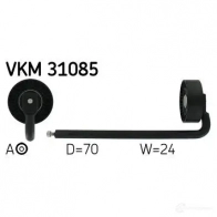 Натяжитель приводного ремня SKF VKM 31085 OT8XZ D 7316575358204 Skoda Fabia (6Y) 1 1999 – 2007