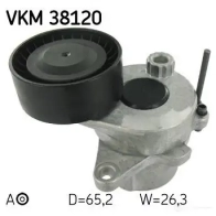 Натяжитель приводного ремня SKF VKM 38120 I WEU9 7316575632359 Mercedes E-Class (S212) 4 Универсал 2.1 E 220 BlueTEC 4 matic (2111) 170 л.с. 2014 – 2024