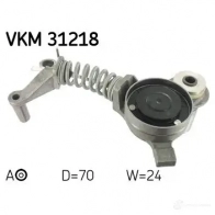 Натяжитель приводного ремня SKF VKM 31218 NVL01 EF 7316575873844 Audi A6 (C5) 2 Седан 3.0 220 л.с. 2001 – 2005