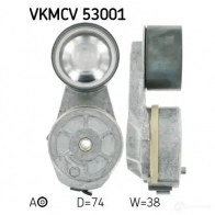 Натяжитель приводного ремня SKF WU XM0 VKMCV 53001 7316572281086 Dodge Ram 1500 3 (DR, DH) 2002 – 2008