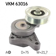 Натяжитель приводного ремня SKF VKM 63016 9GI KBPR Honda Civic 8 (FD, FA) Седан 1.3 Hybrid (FA3. FD3) 95 л.с. 2006 – 2024 7316574649051