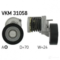 Натяжитель приводного ремня SKF 7316572872703 1ZEH R87 VKM 31058 594991 - Изображение 4