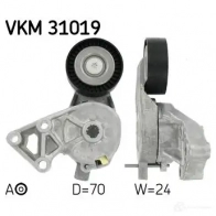 Натяжитель приводного ремня SKF VKM 31019 DZ40 4P 594969 7316572282311 - Изображение 6