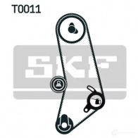 Комплект ремня ГРМ SKF VKMT 06202 596114 VKMA 02111 VKM 12101