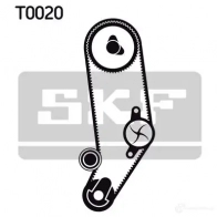Комплект ремня ГРМ SKF JAWA1X VKM 21031 596041 VKMA 01031 - Изображение 1