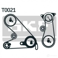 Комплект ремня ГРМ SKF VKM 13050 VKMA 03050 596180 VKM 12200 - Изображение 7